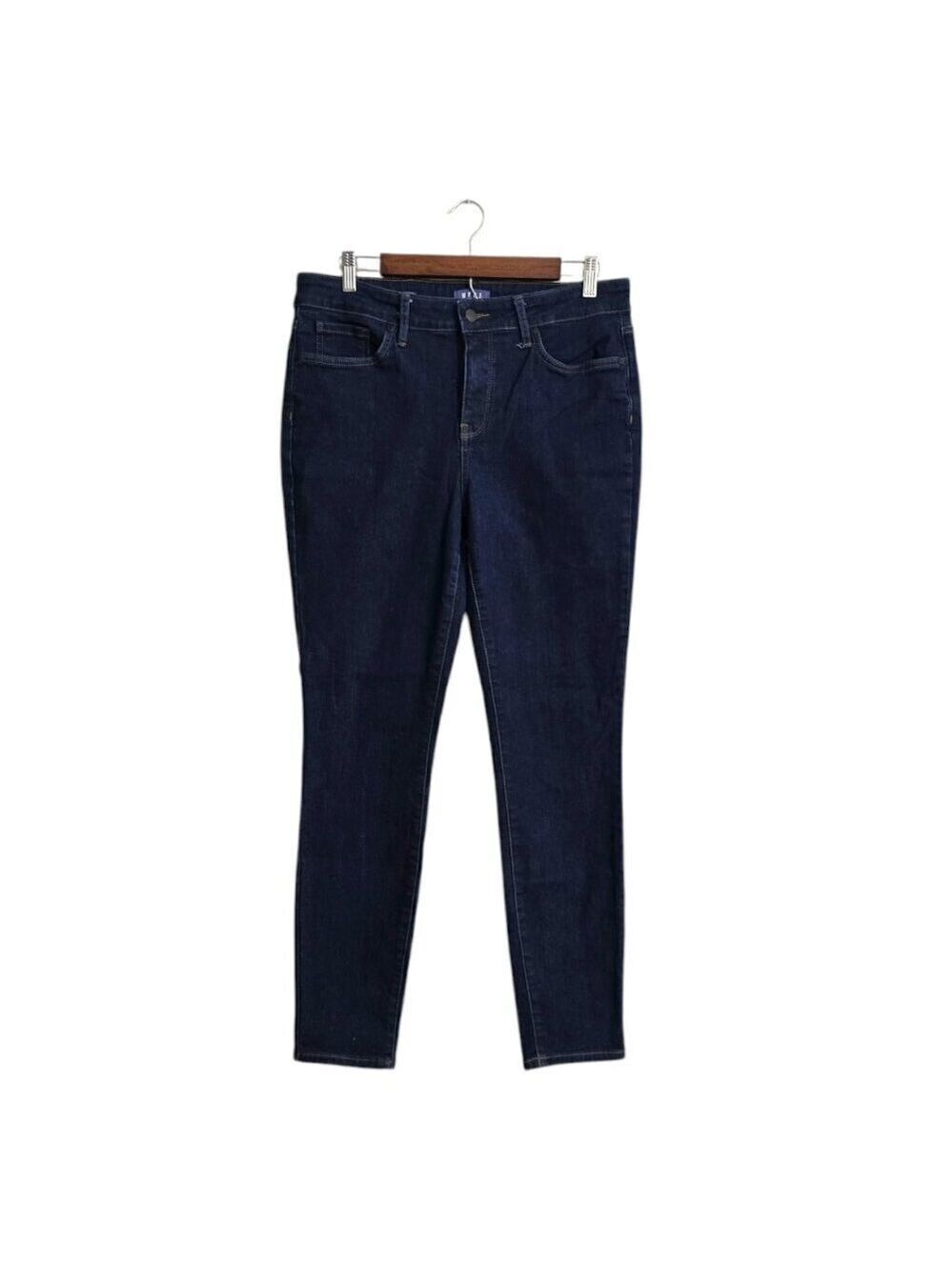 NYDJ High Rise Lift Tuck Skinny Jeans Sz 10